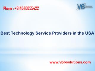 Best Technology Service Providers in the USA
