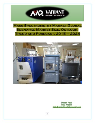 Mass Spectrometry Market