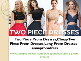 Two Piece Prom Dresses,Cheap Two Piece Prom Dresses,Long Prom Dresses â€“ annapromdress