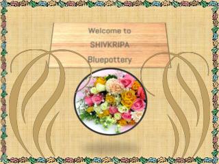 Leading Manufacturer and Supplier of Jaipur Blue Pottery