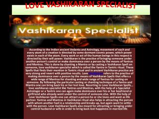 Love Marriage Specialist India