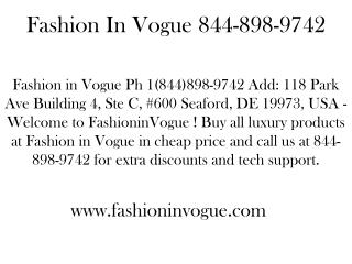 FashioninVogue 118 Park Ave Building 4, Ste C, 600 Seaford, DE 19973