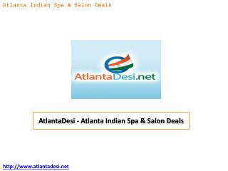 AtlantaDesi - Atlanta Indian Spa & Salon Deals