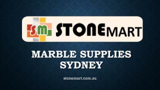 marble supplies sydney