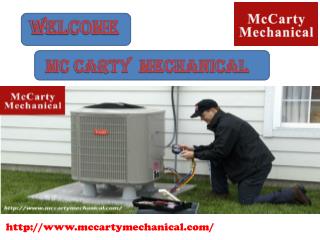 Welcome to mccarty mechanical