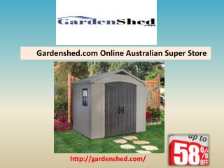 Garden sheds, Absco Sheds, Timber sheds Online Sale.