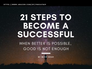 21 Simple Steps to Become a Successful