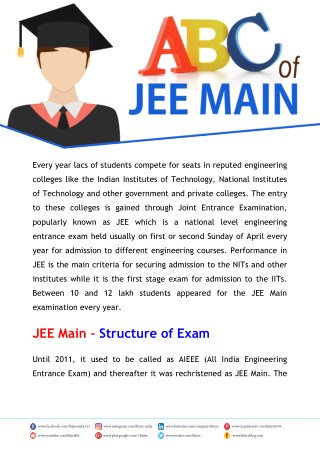 ABC of JEE Main