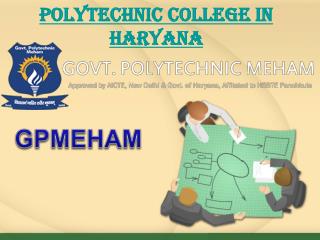 Polytechnic College in Haryana