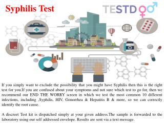 Syphilis Test