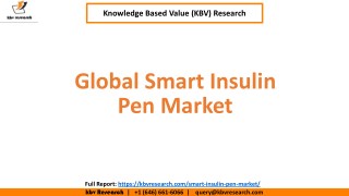 Smart Insulin Pen Market Size And Share