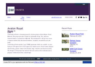 Avalon Royal Park Reviews