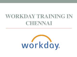 Workday Training in Chennai