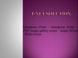 Instagram Clone - Instagram Script - PHP image gallery script