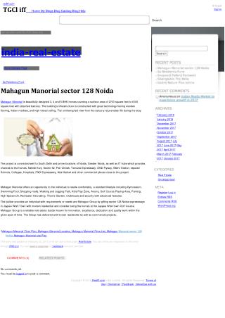 Mahagun Manorial Price