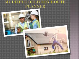 Multiple Delivery Route Planner