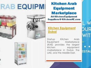 Best Restaurant Kitchen Equipment Dubai