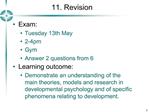 11. Revision