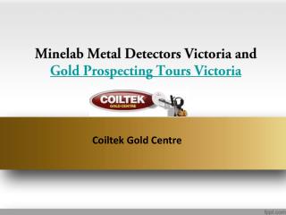 Gold Prospecting Tours Victoria