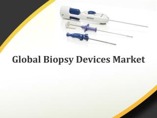 Global Biopsy Devices Market, Forecast to 2024