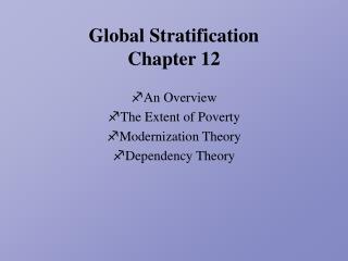 Global Stratification Chapter 12