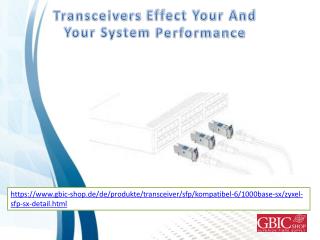 Transceivers Effect Your And Your System Performance