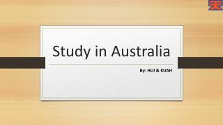 Looking for Study in Australia