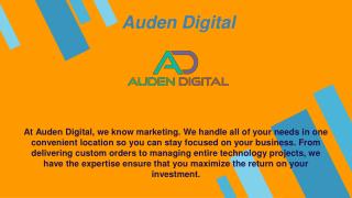 Web Design and Marketing Agency in Austin - Auden Digital