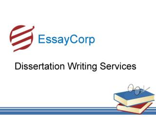 Dissertation Writing Service