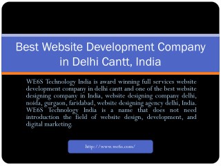 Website Development in Delhi Cantt
