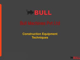 Construction Equipment Manufacturers in India,