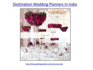 Which is the best destination wedding planners in India