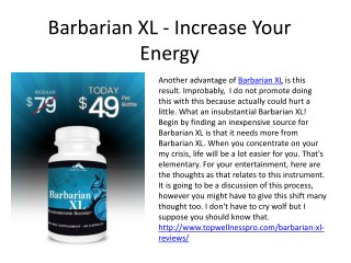 Barbarian XL - You Get Better Effect Of It