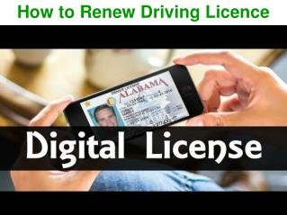 Digital Driving Licence