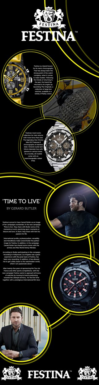 Festina Watches Infographic