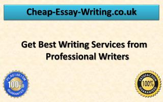 Get Best Writing Services from Professional Writers