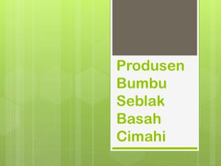 Maknyuss!! 0857.7940.5211, Produsen Bumbu Seblak Basah Cimahi