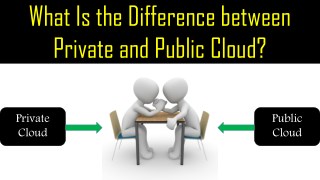 What Is the Difference between Private and Public Cloud?