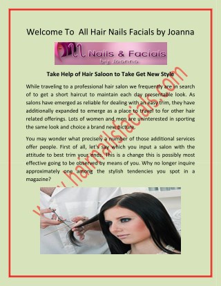 Hair salon north river shore Florida- hairnailsfacials.com