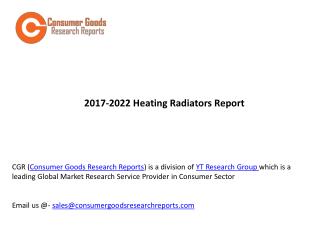 Heating Radiators Report