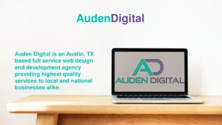 Website Design Austin TX By Auden Digital