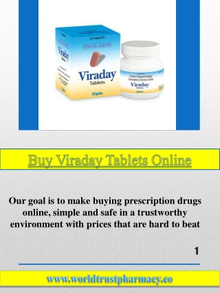 buy viraday tablets online