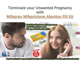 Buy Mifeprex Abortion Pill Kit Online at Cheap Price in USA UK GenericEPharmacy