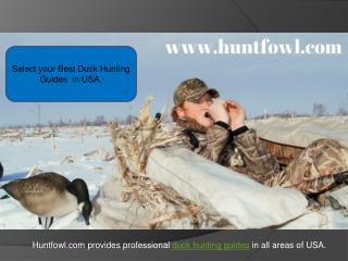 Safest Duck Hunting Guides