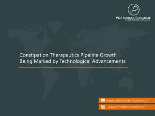 Constipation Therapeutics â€“ Pipeline Review 2017