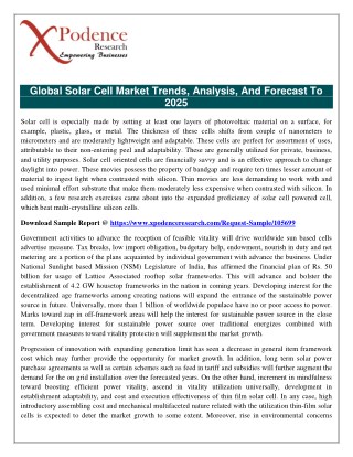 Solar Cell Market