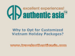 Why to Opt for Customized Vietnam Holiday Packages?