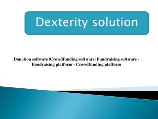 Donation software |crowdfunding software| Fundraising software| fundraising platform|crowdfunding platform