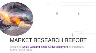 Argentina Shale Gas and Shale Oil Development Technologies Market 2018-2025