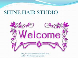 Shine hair studio ppt